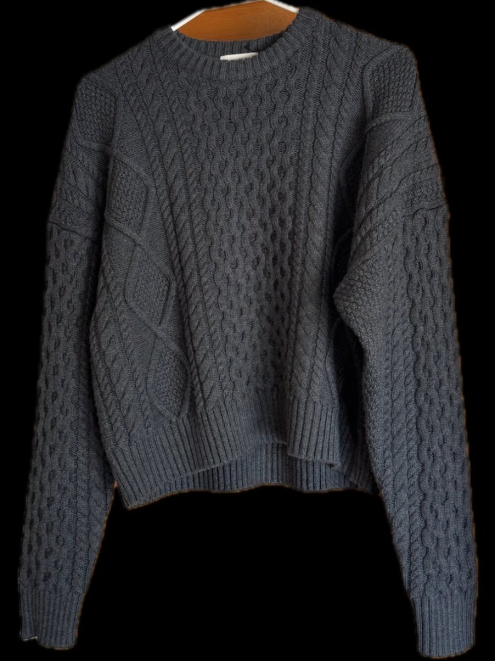 Heritage Knit Merino Wool Crew Sweater